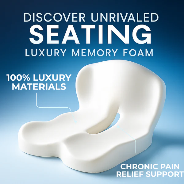 Tailbone & Back Pain Relief Cushion