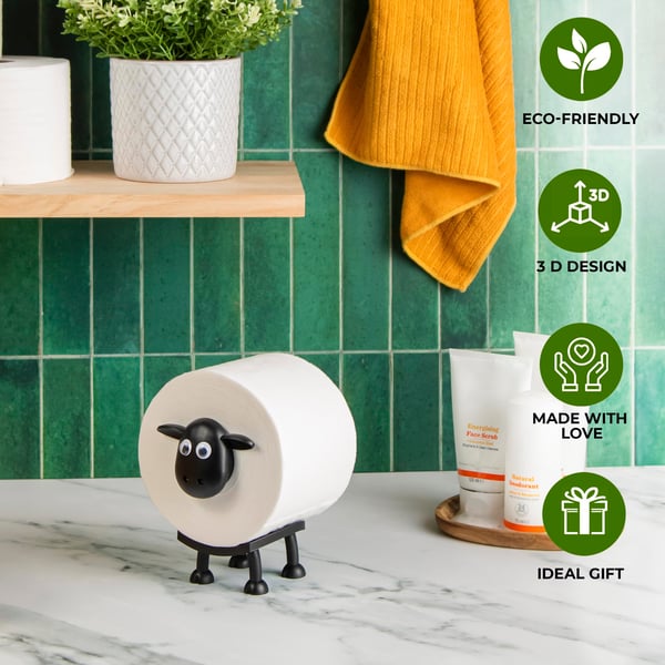 Sheep Toilet Roll Holder - Funny Toilet Paper Holder